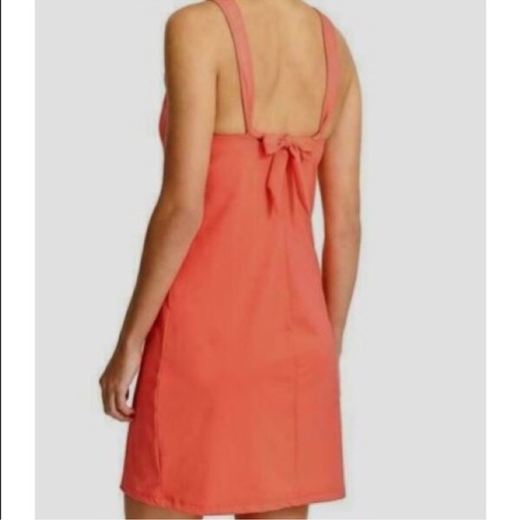 Athleta Ember Orange Kokomo Swim Dress size medium - Picture 3 of 13